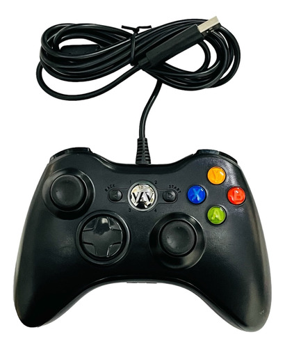 Controle Joystick Com Fio Compativel Xbox360  Pc Gamer