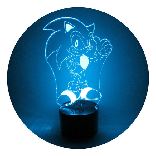Lámpara Visual 3d Sonic
