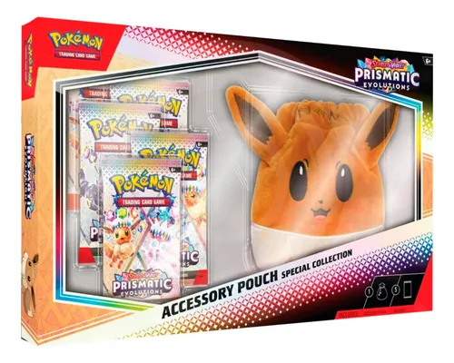 Pokémon Prismatic Evolutions Accessory Pouch Inglés