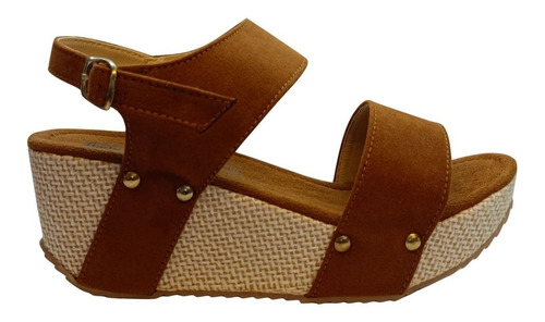 Alpargata Moda Plataforma 7cm Huarache 23/26 Sandalia Meller