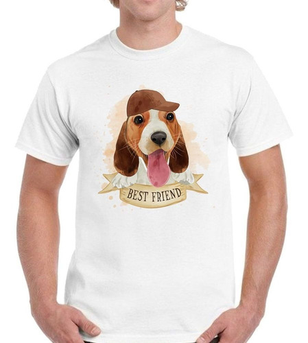 Remera De Hombre Perro Beagle Best Friend