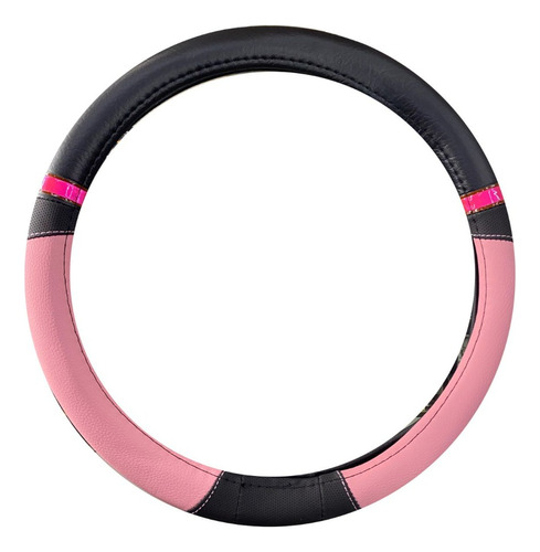 Cubre Volante Negro-rosa Reflectivo Cronos Argo Siena Palio