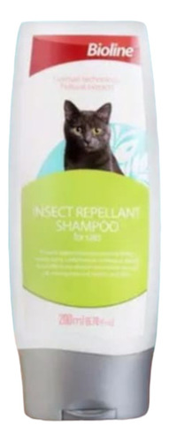 Shampoo Para Gatos Bioline Repelente De Insectos 