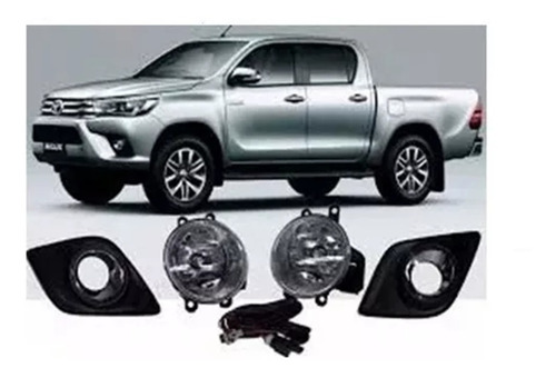 Kit Faros Auxiliares Niebleros Toyota Hilux 2016 En Adelante