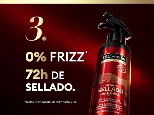 Kit Antifrizz Tresemme Shampoo+acondicionador500ml+spraycoat