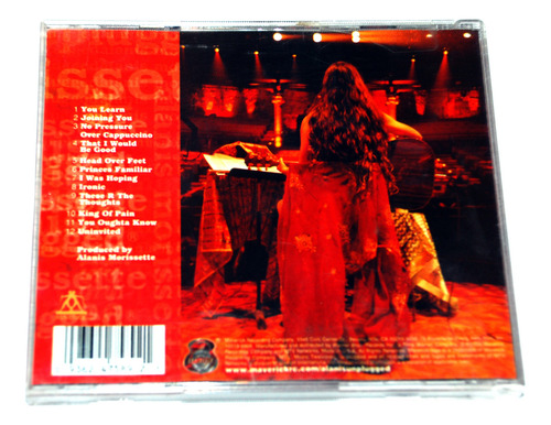 Alanis Morissette - Mtv Unplugged Cd 1999 Madonna Shakira A2 (Usado)