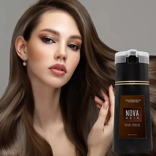 Champú Nova Hair Dye, Champú Para Teñir El Cabello