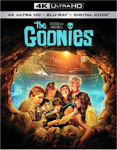 Los Goonies The Goonies Pelicula 4k Ultra Hd + Blu-ray + Dg