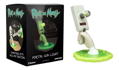Rick And Morty Portal Gun Light Funko Pop Lampara Summer