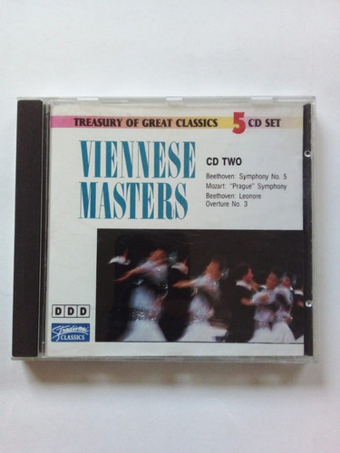 Imagen 1 de 3 de Viennese Masters 2 - Ljubljana Symphony Orch Stradivani Cd U