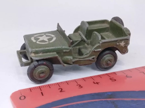  Dinky Toys England  N° 153a Jeep Willys Militar Usa De 1949