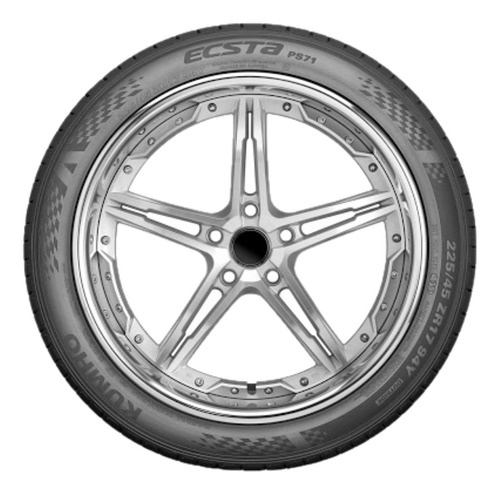 Kit X2 Neumáticos Ps71 235 50 R18 97y Kumho Rf Mercedes