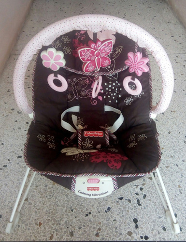 Imagen 2 de 5 de Silla Mecedora Y Vibradora De Bebé Fisher Price