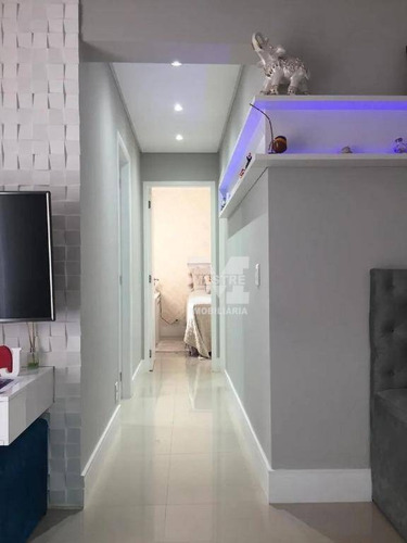 Apartamento Com 2 Dormitórios À Venda, 58 M² Por R$ 360.000,02 - Jardim Flor Da Montanha - Guarulhos/sp - Ap2413