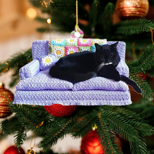 Adorno De Acrílico Con Forma De Para De Navidad, Estilo C