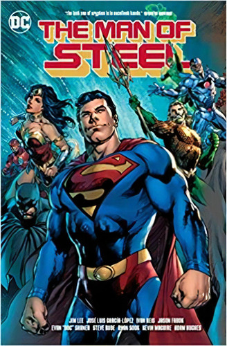 Livro Man Of Steel, The, De Brian Michael Bendis. Editora Dc Comics, Capa Mole Em Inglês