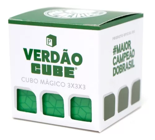 Cubo Mágico Profissional Verdão Cube - Palmeiras Store