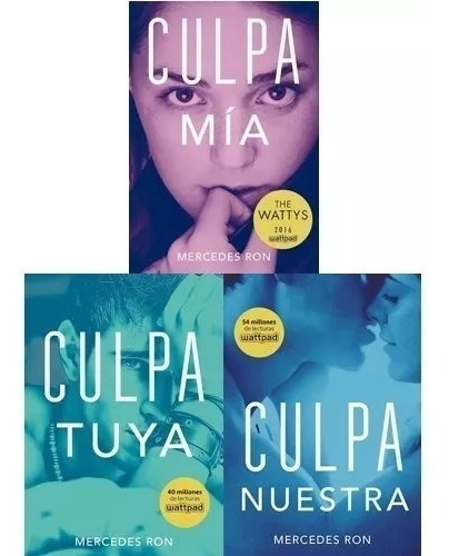 Pack Trilogía Culpables (3 Libros) - Ron, Mercedes