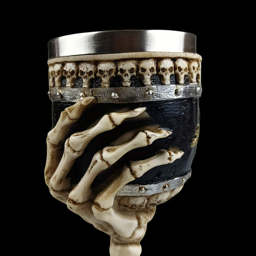 1pc, Copa De Mano De Calavera Creativa, Copa De Vino De