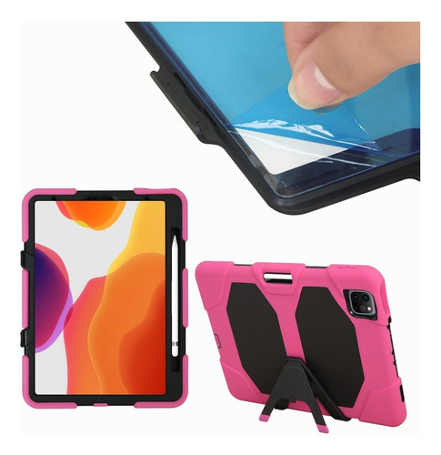 Funda Rígida Para Tablet Slim Company Pro 11 2020/2018 Color Rosa