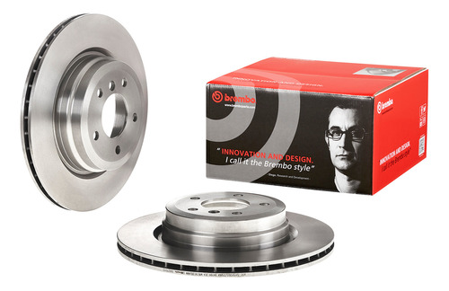 Disco Brembo Bmw 3 Coupe 335 I Xdrive 2009-2012 Trasero Pza 