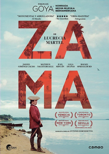 Dvd Zama / De Lucrecia Martel