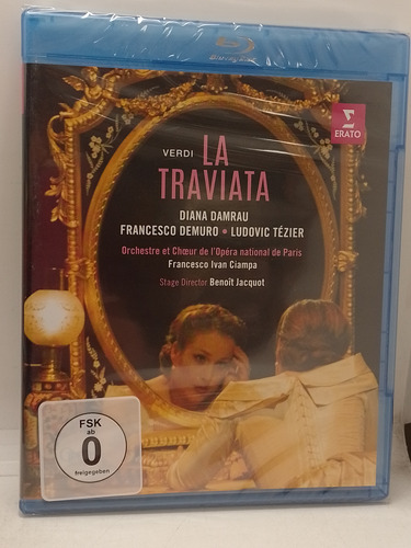 Verdi /benoit Jacquot La Traviata Blu Ray Nuevo 