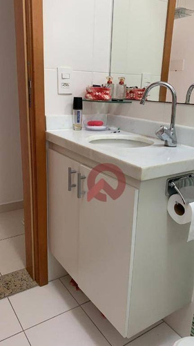 Imagem 10 de 11 de Apartamento Com 1 Dormitório À Venda, 52 M² Por R$ 270.000,00 - Canto Do Forte - Praia Grande/sp - Ap3350