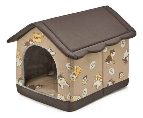 Camas Para Perros Jiupety Acogedora Cama Para Mascotas, Casa