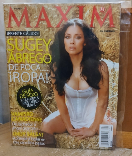 Sugey Ábrego:de Poca... Ropa, Rev. Maxim Excelente Condición (Usado)