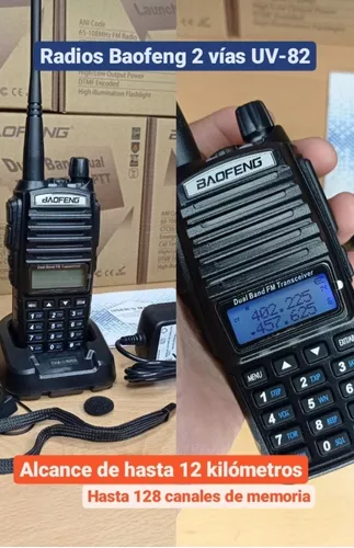 Pinganillo para walkie talkies Baofeng de doble PTT.