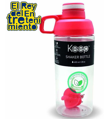 Imagen 4 de 7 de Keep Botella Shaker P/batidos Deporte Ciclismo - El Rey