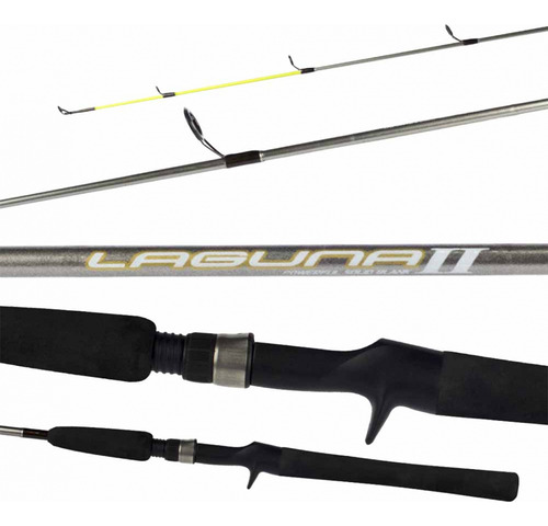 Caña Pesca Fibra Maciza 1.83m 15-30lbs 2 Tramos Msports