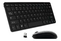 Comprar Combo Teclado Y Mouse Inalámbrico Ergonomico Con Mica