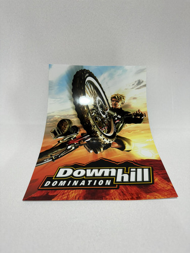 Downhill Domination Com Pôster Para Ps2