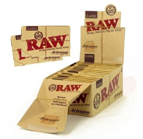 Tubo Y-o Papel Para Armar Raw Brand Artesano Papel De Fumar 