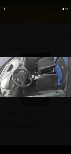 Chevrolet Meriva 1.8 Gls Easytronic 2008