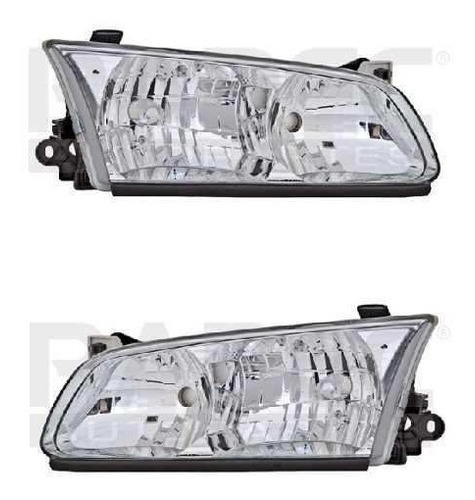 Par Juego Faros Toyota Camry 2000 - 2001 Con Ajuste Depo Sxc