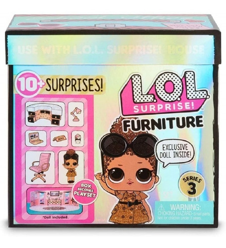 Lol Surprise! Conjunto de móveis de escritório & Boss Queen