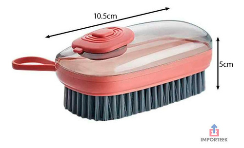- Cepillo Esponja Multiusos Dispensador Jabon Lava Trastes