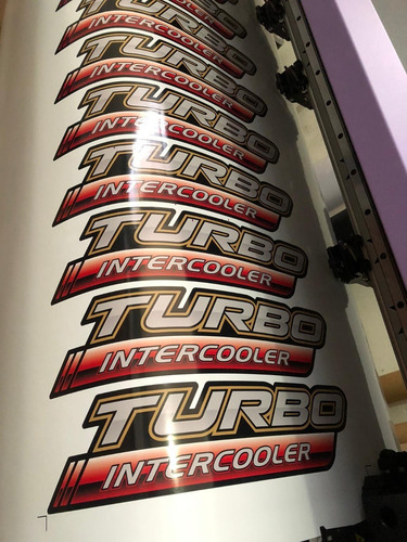 Imagen 2 de 2 de Calco Hilux Turbo Intercooler Un Par.