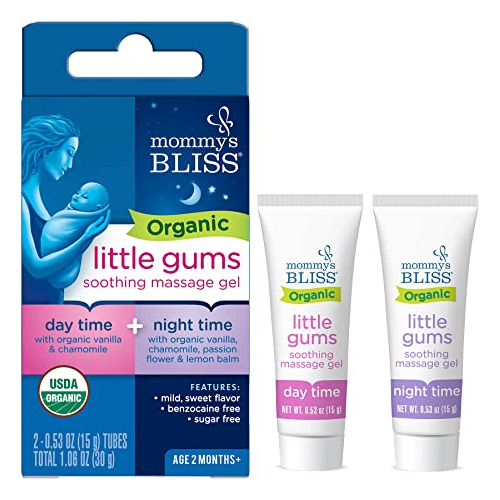 Organic Little Gums Soothing Massage Gel Day And Night ...