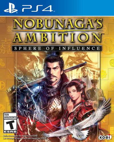 Ambición De Nobunaga: Esfera De Influencia - Playstation 4 - Edición Estándar