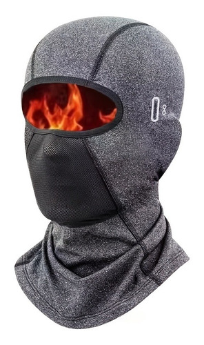 Balaclava Motociclista Ciclismo Respirador Negro