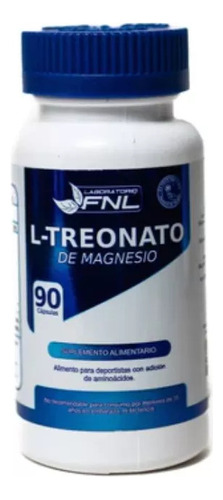 L Treonato De Magnesio X 90 Cáps Fnl