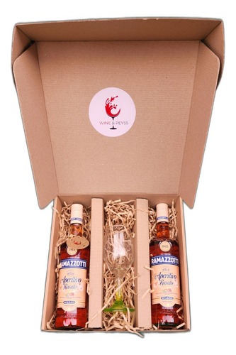 Pack Regalo Duo Ramazzotti 2 Botellas + Copa + Caja