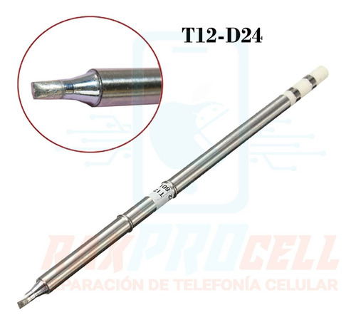 Punta T12 D24 Compatible Con Hakko Fx 950/fx 951/fm 203/942
