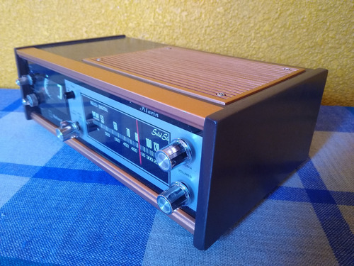 Bonito Radio Reloj National Klarín De 1973 / Am (Usado)