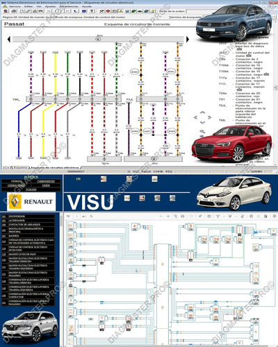 Pack 2tb Técnico Automotriz Profesional Diagramas Eléctricos