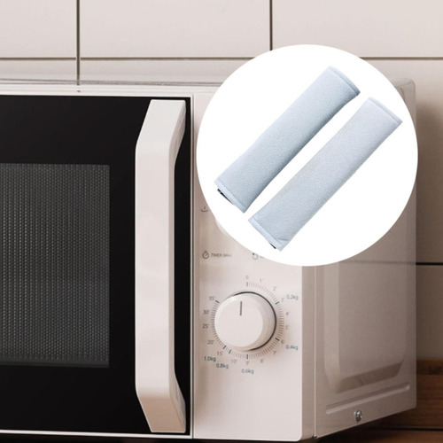 Cubierta De Manija De La Puerta Del Refrigerador Gris Claro